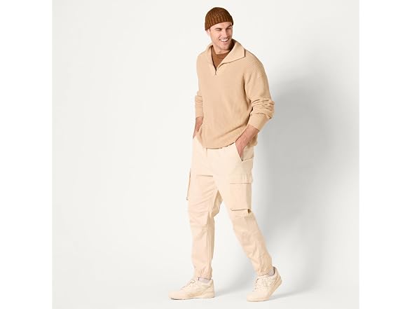 Amazon Essentials Men Quarter-zip Rib-knit Sweater - Gallery 6