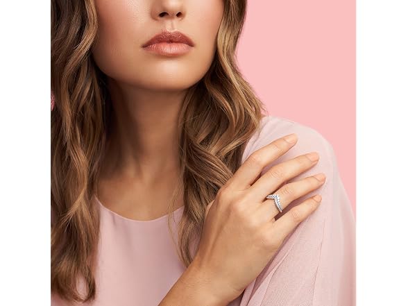 PANDORA Princess Wishbone Ring - Size 5, No Gift Box