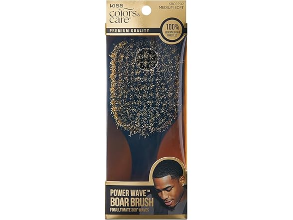 KISS COLORS & CARE 360° Power Wave Premium Brush 