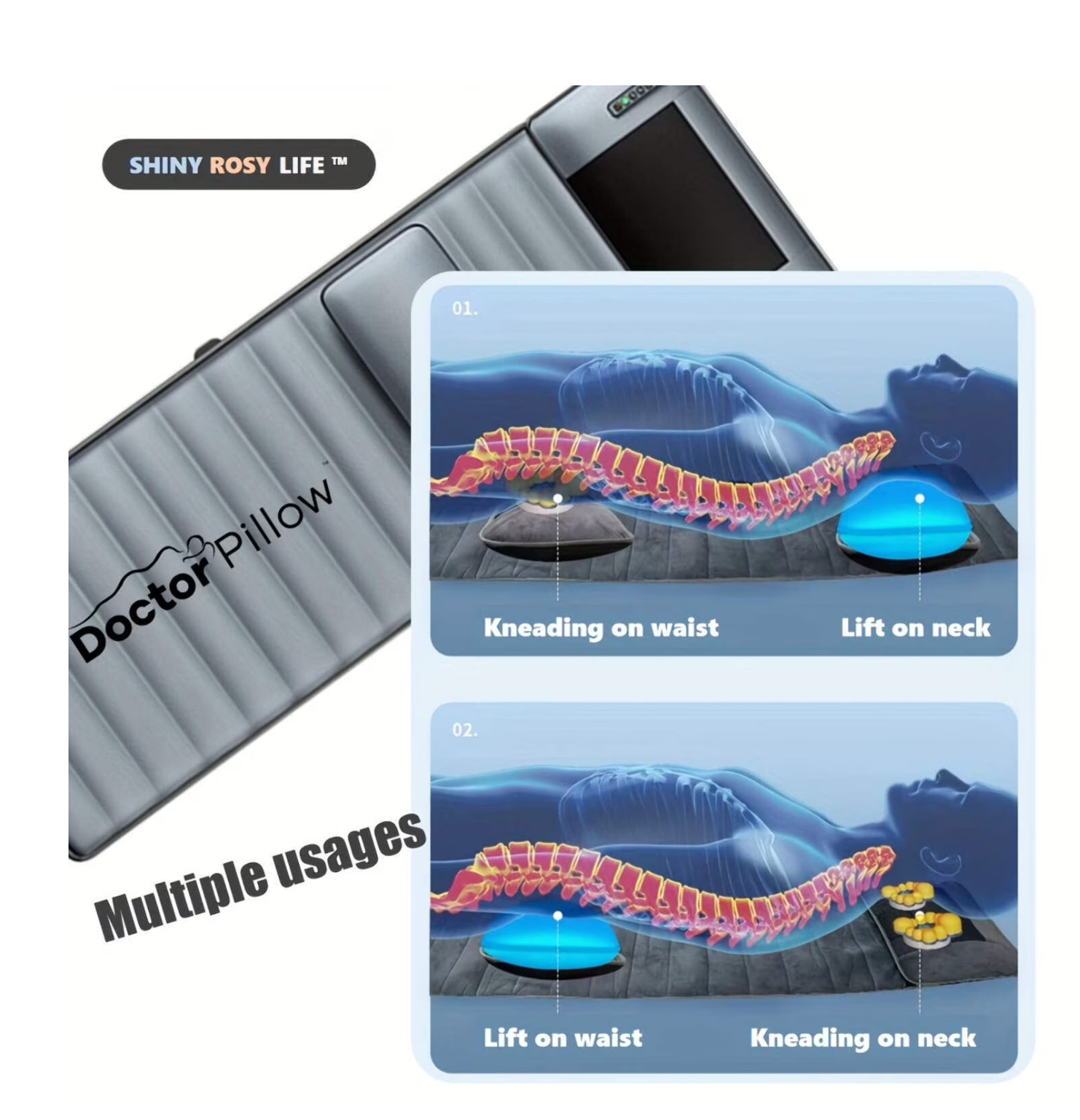 Doctor Pillow Therapeutic Air Massage Mat - Gallery 17