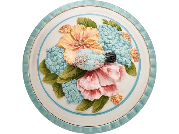 Fitz and Floyd Meadow Cookie Jar, 9 Inch