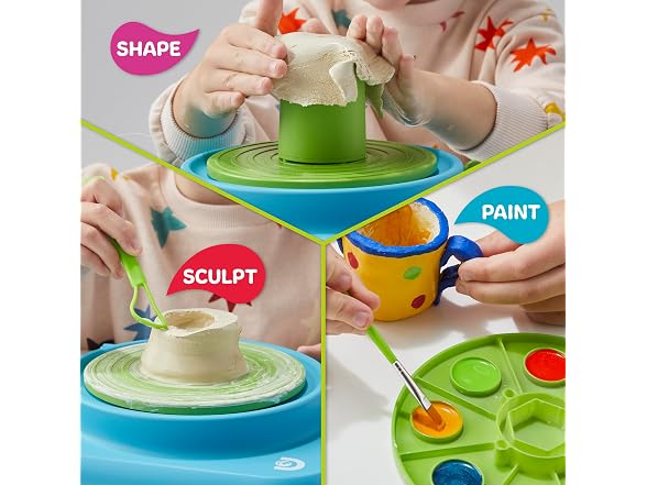 Discovery Pottery Studio Motorized Clay Art Station