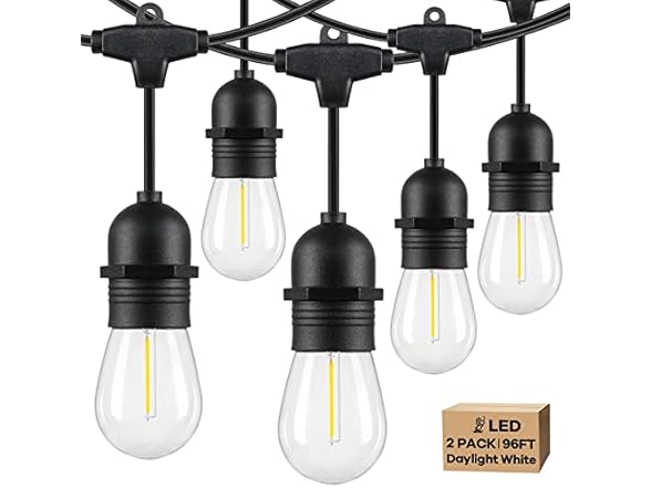 Lakumu Outdoor String Lights-Choose Size