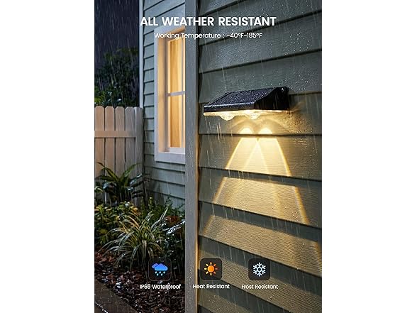 Brightown 6 Pack Solar Lights Outdoor - Gallery 4