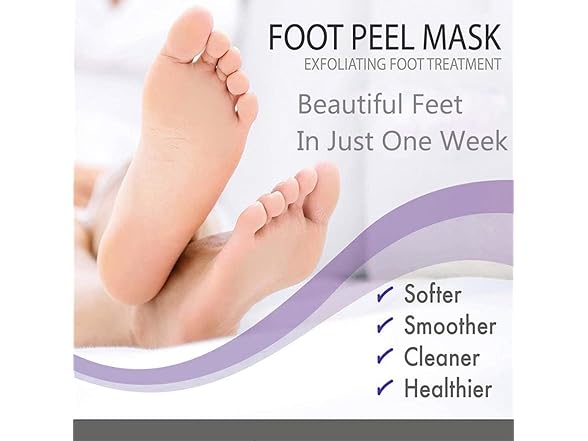 Dr.Pedi Dr.Pedi Foot Peel Mask (5 Pairs) Natural