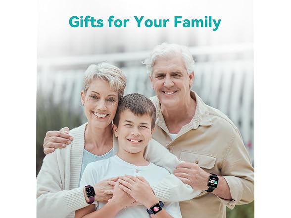 DAVIKO Senior Friendly Pedometer Watch