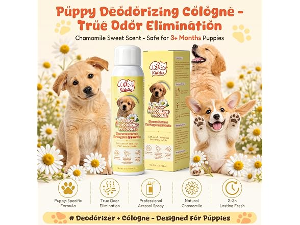 Kiddix Dog Perfume Spray for Puppy 6.1