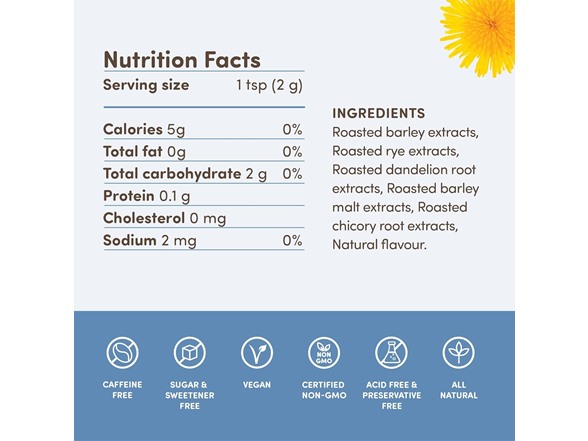 (3pk) Decaf Herbal Coffee Nummy Creations- Your Choice