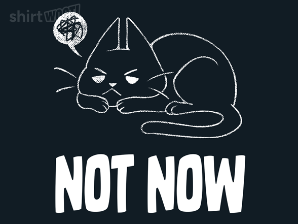 Not Now Cat
