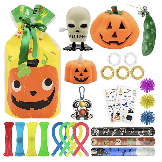 26-Pc Halloween Fidget Sensory Toy Set - Gallery 8