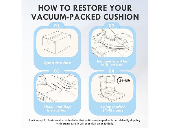 PNP HWJIAJU High Back Chair Cushion