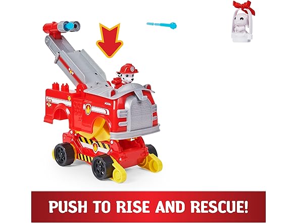 Paw Patrol, Marshall Rise and Rescue Toy Car