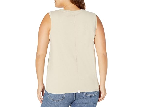 The Drop Women (XXS) Nicole Crew-neck Muscle Top