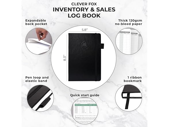 Small Business Inventory Ledger Book A5