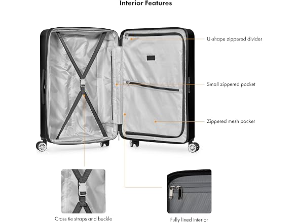 Travel Select Snowcreek Hardside Spinner Luggage, 2-Piece