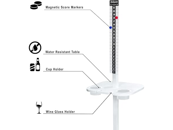 GoSports ScoreCaddy Outdoor Tables
