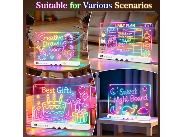 16in LED Drawing Board with Music & Lights
