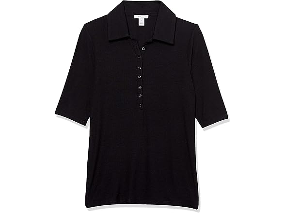Amazon Essentials Women's Fine Rib Polo