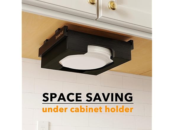 SpaceAid 9-inch Paper Plate Dispenser