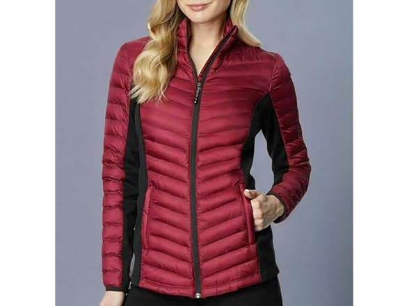 32 Degrees Women (XS) Heat Mixed Media Jacket
