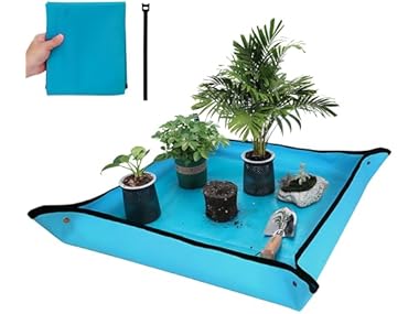 $7.99 WORKPRO Repotting Mat Lake Blue dealfomo
