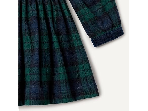Baby LS Flannel Dress (6-9 Months)