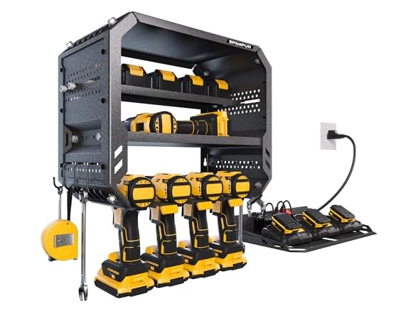 Power Tool Organizer Wall Mount