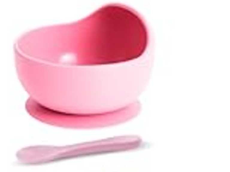 3 Pack Baby Suction Bowls with Spoon