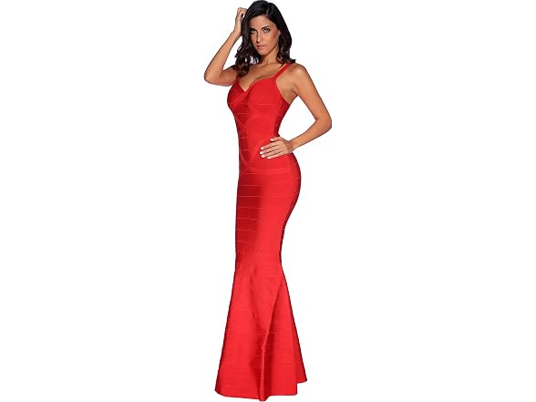 Meilun Women (M) Sleeveless Maxi Bandage Dress