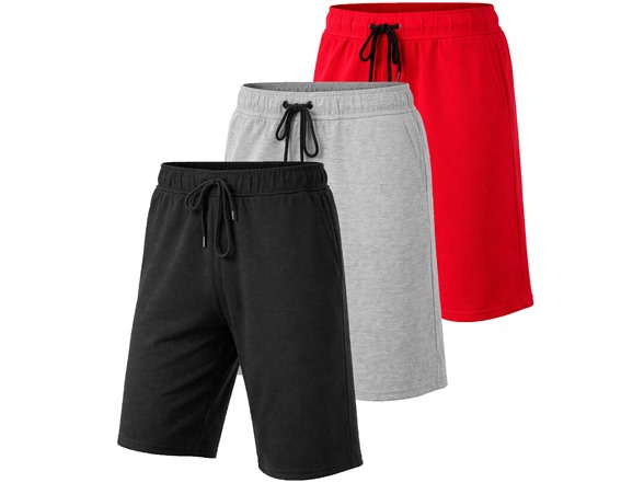 Black - Heather Grey - Red