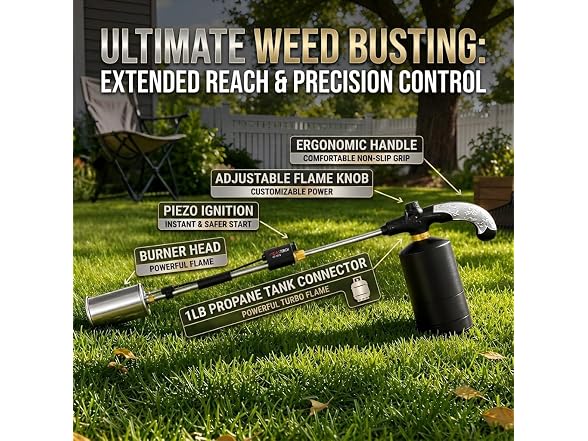 ApyraX GAR-99 CSA Propane Torch Weed Burner