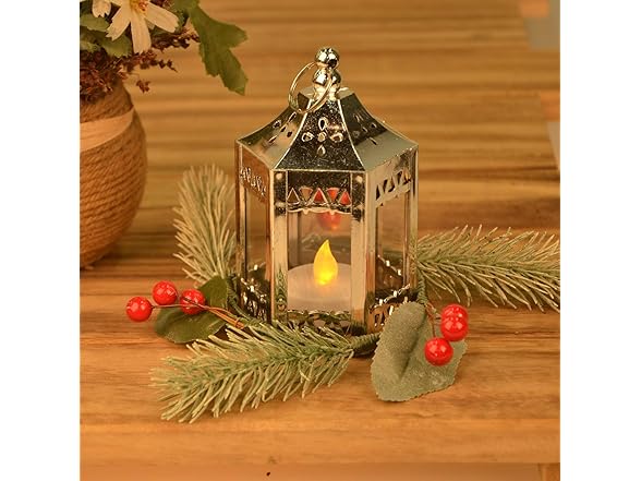 Mini Star Lantern with Flickering LED
