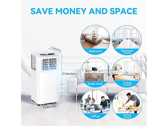 DOKOWORLD SPK2-12C DOKOWORLD Portable Air Conditioners, 120