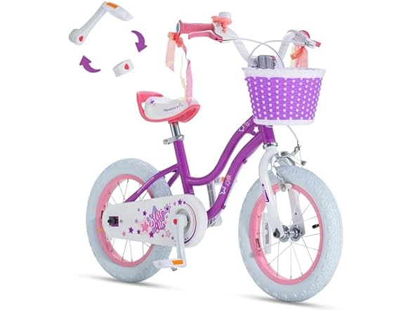 RoyalBaby EZ Stargirl Kids Bike 12 Inch