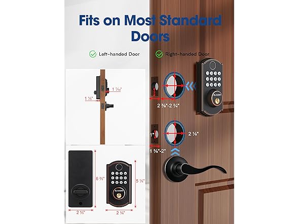 ELAMOR M19 ORB Fingerprint Lock