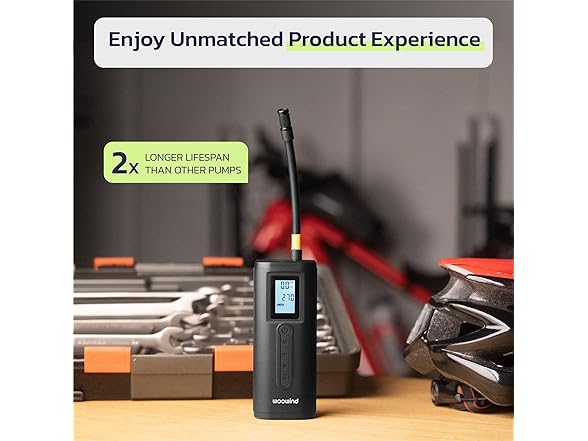 Woowind 2-in-1 Bike Pump & Compressor