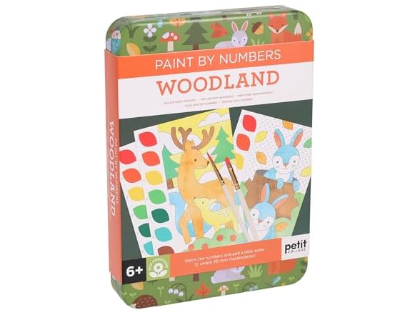 Paint by Numbers: Woodland