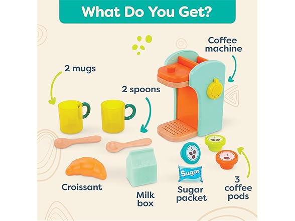 B. toys – Café au Play – Pretend Play