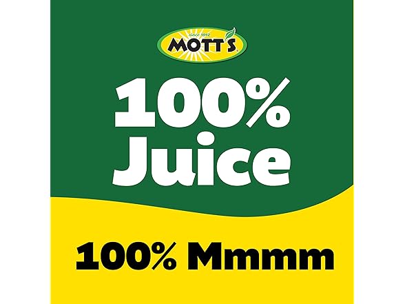 6PK Mott's 100% Original Apple Juice, 8 Fl Oz