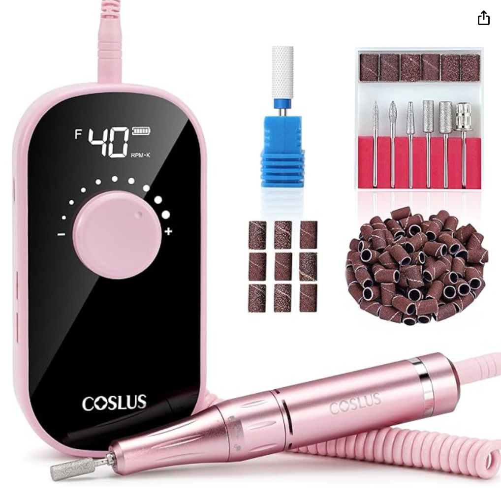 COSLUS Rechargeable Electric Nail Drill - Gallery 14