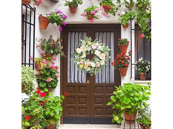 Honnesserry Wreath for Front Door