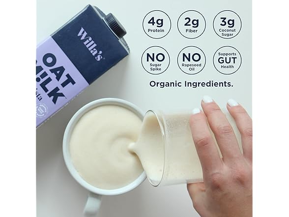 Willa's Barista Oat Milk, 32oz