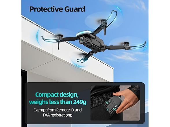 WEPETCO Drone with 1080P Camera