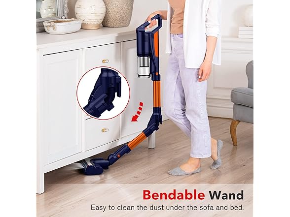 Whall EV-691 Whall Cordless Vacuum Cleaner, 25kPa Suction 