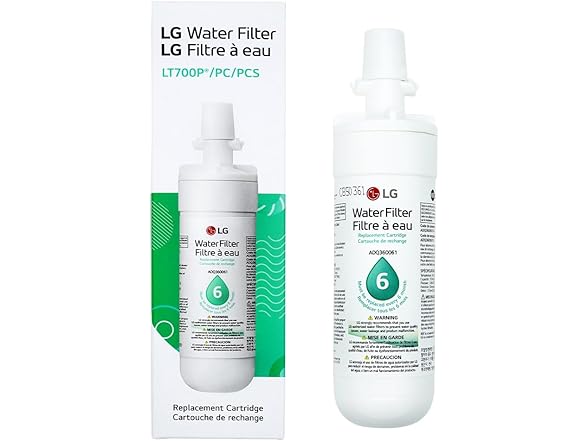 LG LT700P Refrigerator Water Filter