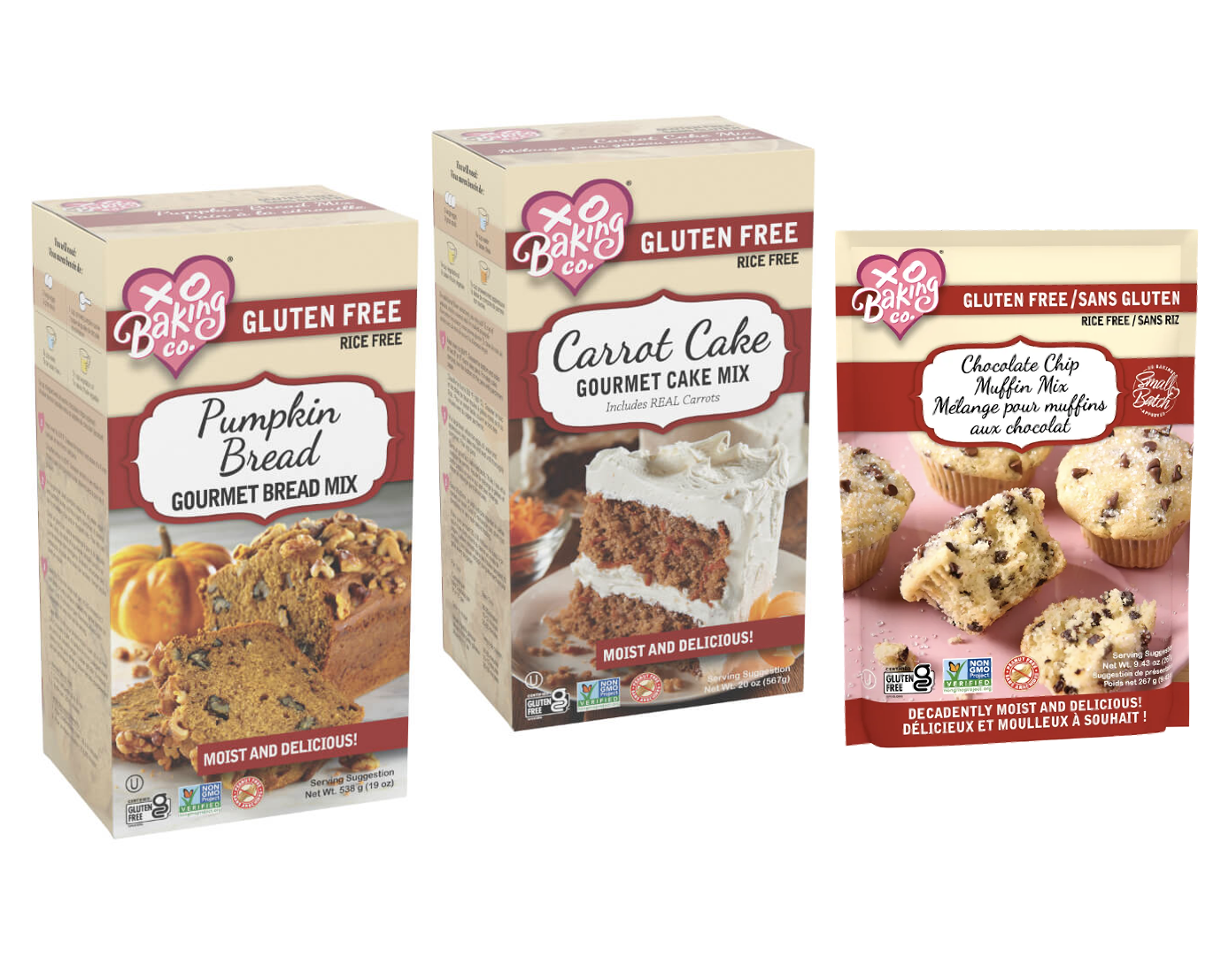 (6pk) XO Baking Gluten-free Mixes Variety Pack - Gallery 10