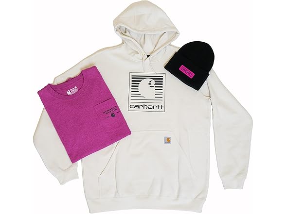 Carhartt Logo Tee (XL) Magenta