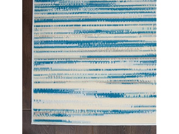 Nourison Jubilant Blue Rug 6x9
