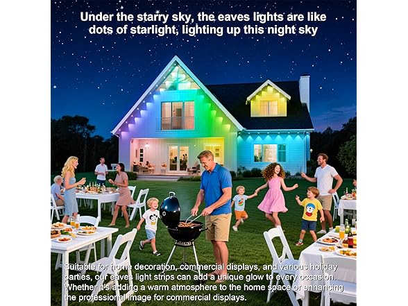 INZIDOL Permanent Outdoor Lights | Smart