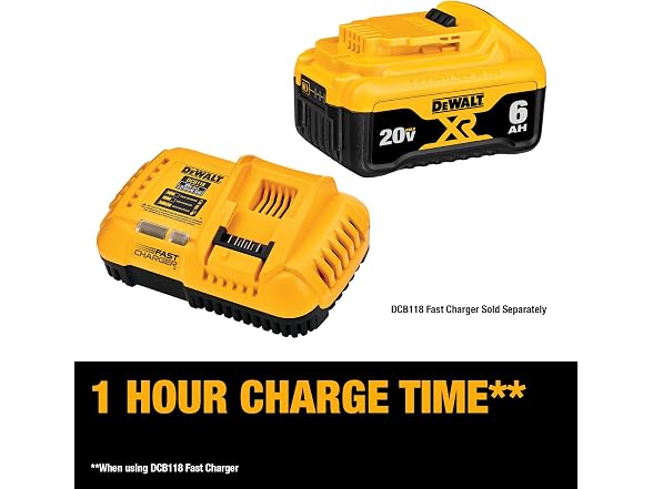 Dewalt DCB206-2 20V MAX XR Battery 6 Ah